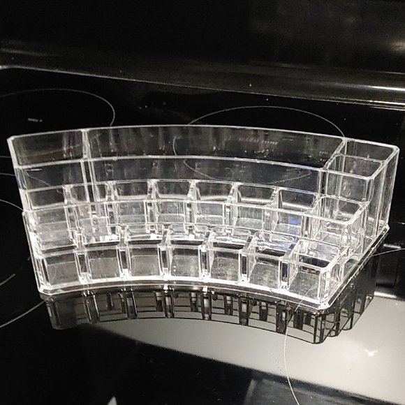 Clear Acrylic Organizer 10 Inches × 4.5 Inches - Picture 1 of 3